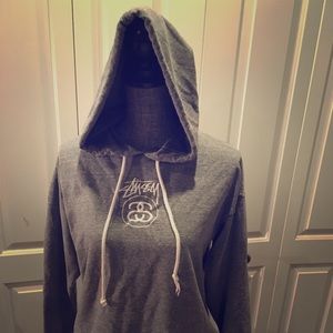 Stüssy grey hoodie